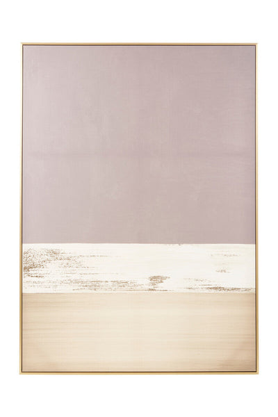 Astratto Canvas Gold and Grey Foil Wall Art