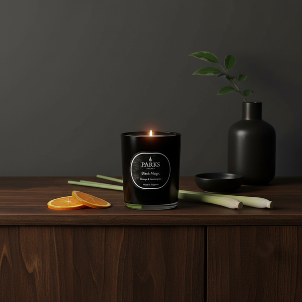 ORANGE & LEMONGRASS 1 WICK SCENTED CANDLE 180G