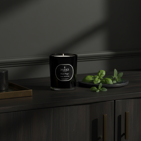 VETIVER, BASIL & MINT CANDLE 180G