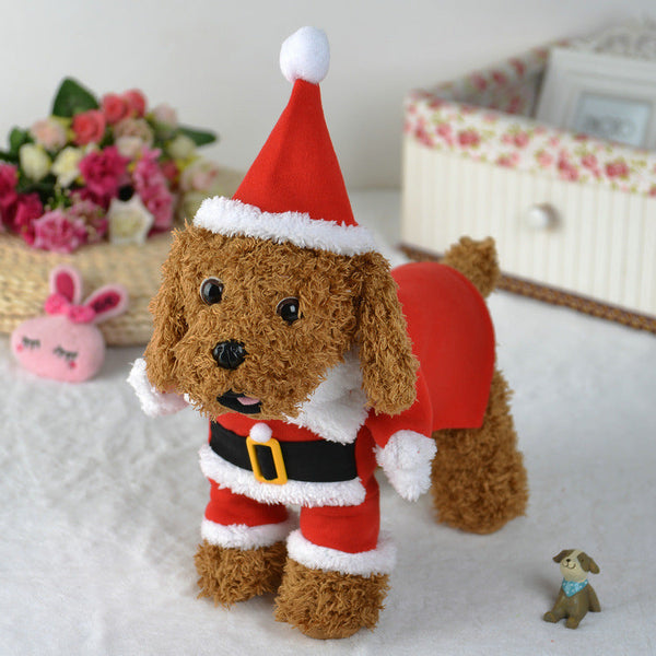Pet Christmas Decoration Dog Costume Pet Standing Costume