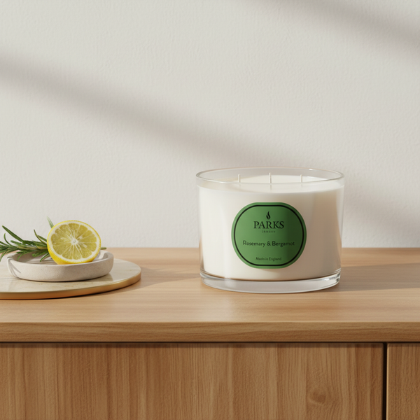 VINTAGE AROMATHERAPY ROSEMARY & BERGAMOT 350G CANDLE