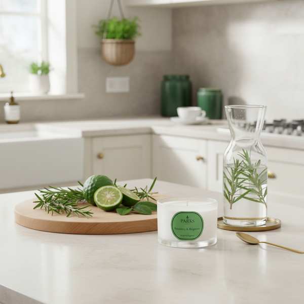 ROSEMARY AND BERGAMOT TRAVEL CANDLE 70G