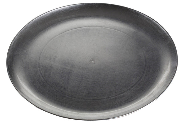 Paxton Set of Four 33cm Dia Silver Coupe Charger Plate