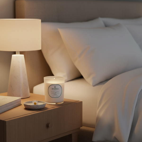 FINE FRAGRANCE 180G CANDLE CAMOMILE, VOILET & HONEY