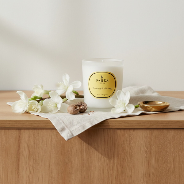 TUBEROSE & NUTMEG CANDLE 180G