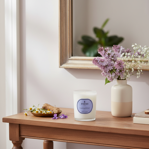 CAMOMILE & VIOLET CANDLE 180G