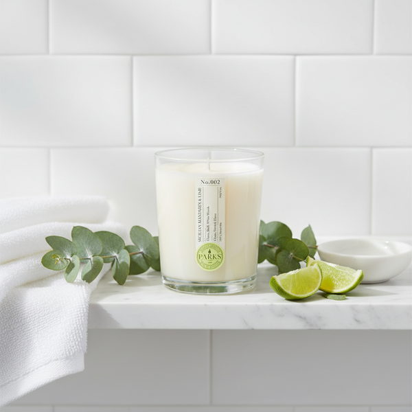 SICILIAN MANDARIN & LIME CANDLE 180G