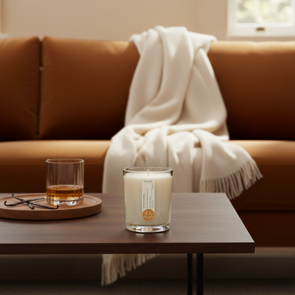SANTAL VANILLE 1 WICK SCENTED CANDLE 180G