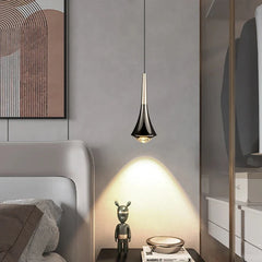 Dropping Pendant Light LED Integrated Adjustable Height Warm Light