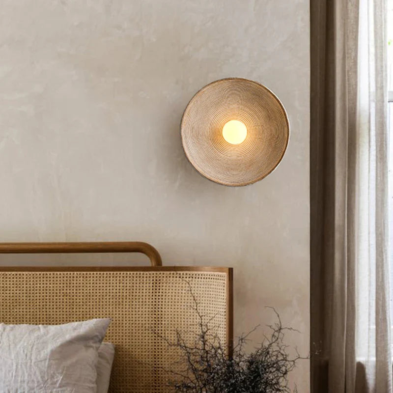 Desert Wall Lamp Scandi Style Warm White LED Light Bedroom