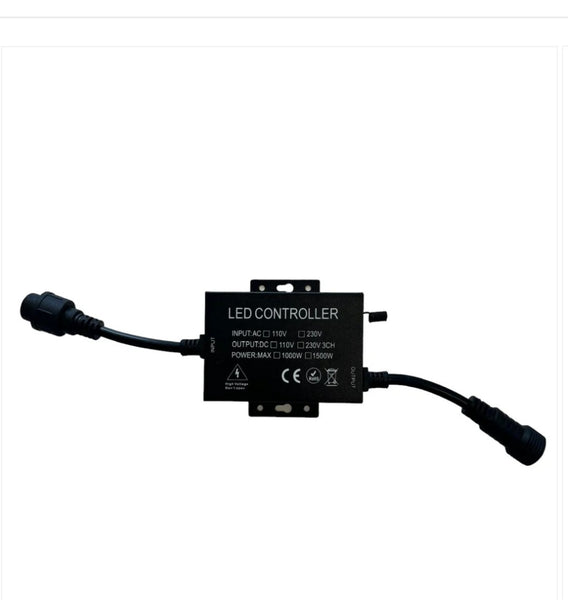 Dimmer Unit Section for Heavy Duty Waterproof String Lights - Remote Control