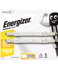 2 x Eveready or Energizer R7S  ECO LINEAR 230W(300W) DIMMABLE. (1 Twin Pack)