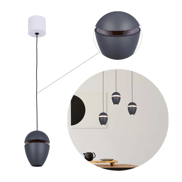 Acorn LED Pendant Downlight with Cove Lighting Effect 10W Warm White