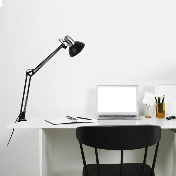Adjustable Clamp-On Desk Lamp