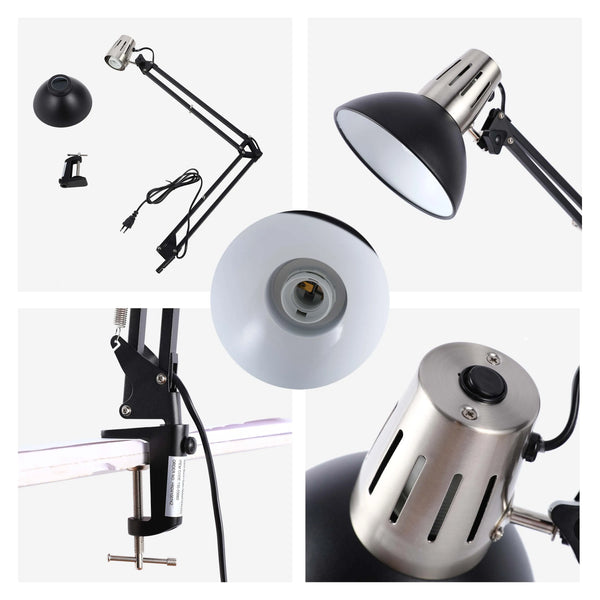Adjustable Clamp-On Desk Lamp