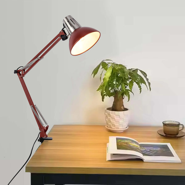 Adjustable Clamp-On Desk Lamp