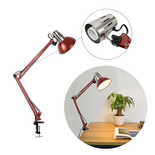 Adjustable Clamp-On Desk Lamp