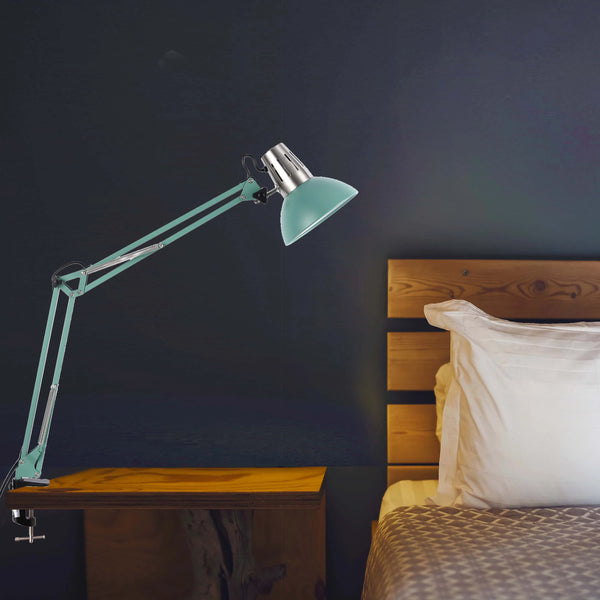Adjustable Clamp-On Desk Lamp