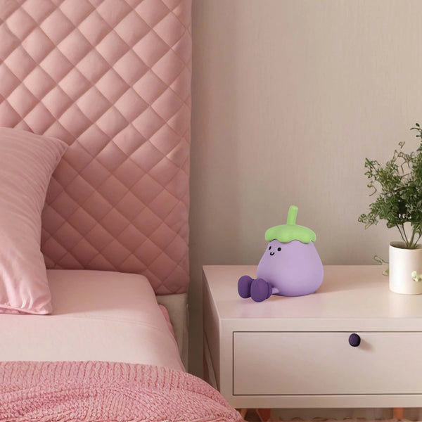 Adorable LED Rechargeable Night Light with Timer and Color-Changing Options