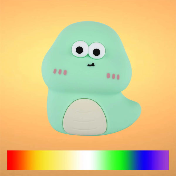 Adorable LED Rechargeable Night Light with Timer and Color-Changing Options