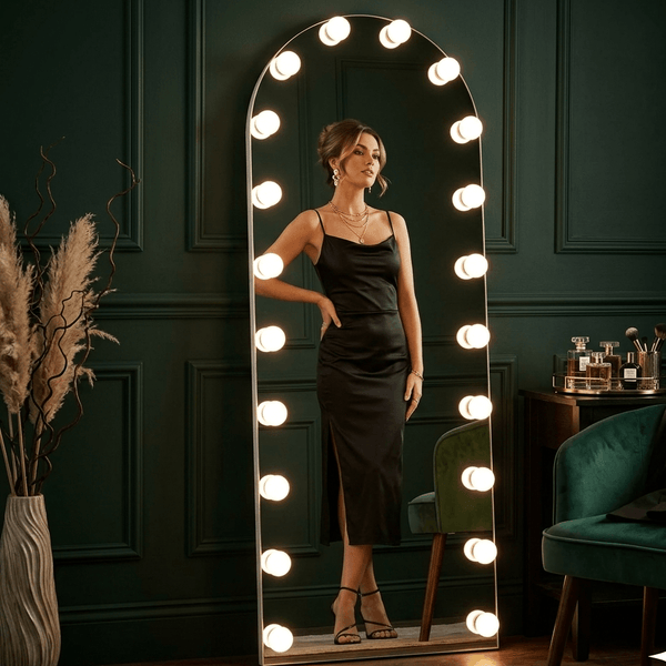 Angelina Full Length Arch Hollywood Mirror 160 x 60cm