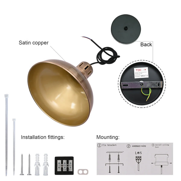 Artisan Onion Dome Pendant Light