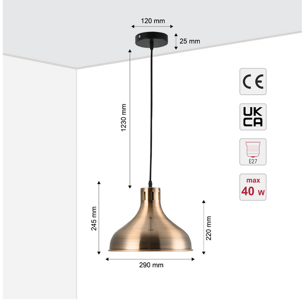 Artisan Onion Dome Pendant Light