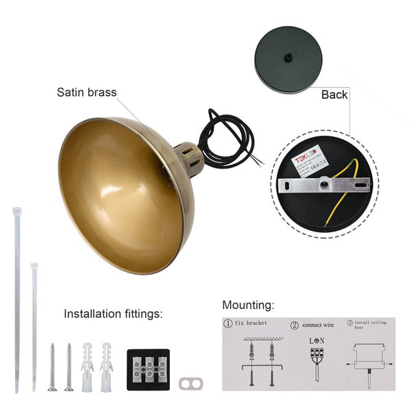 Artisan Onion Dome Pendant Light