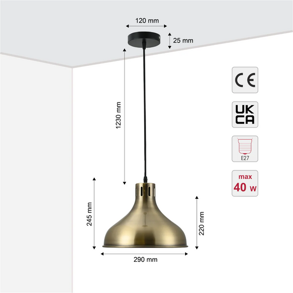 Artisan Onion Dome Pendant Light
