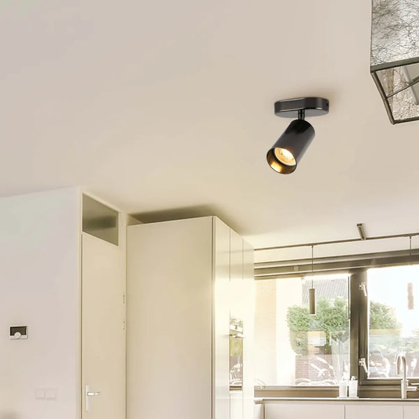 Astra Pearl Grey Cylinder GU10 Spotlight