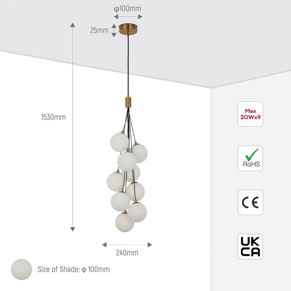Balloon Cluster Pendant Light