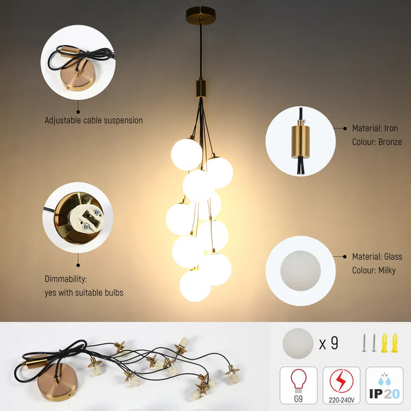 Balloon Cluster Pendant Light