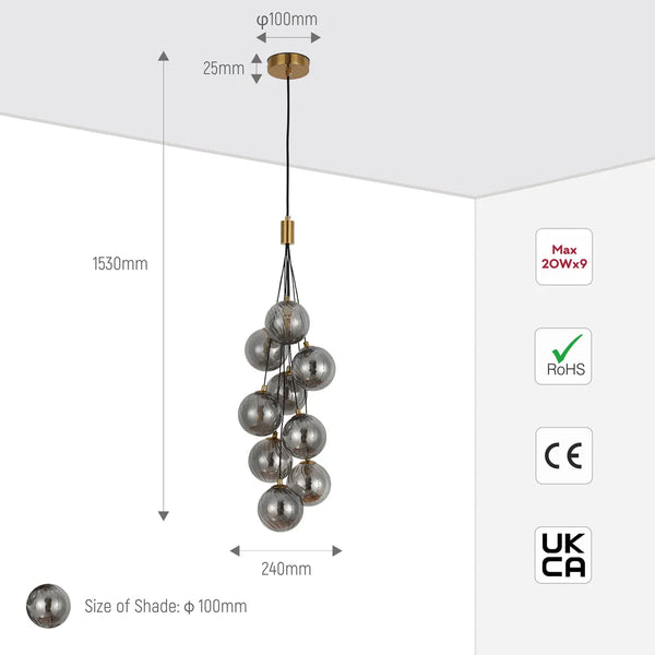Balloon Cluster Pendant Light