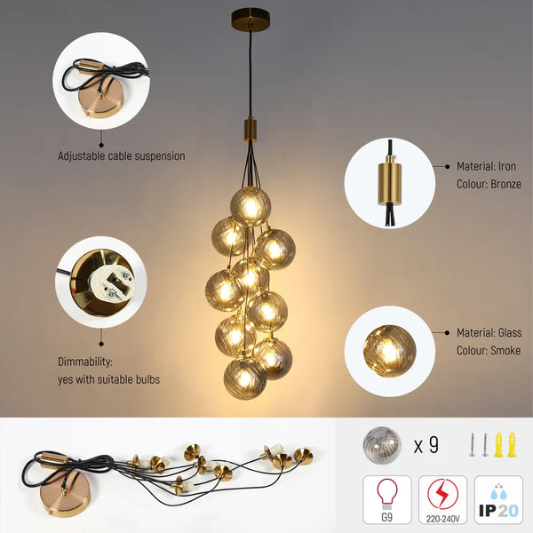 Balloon Cluster Pendant Light