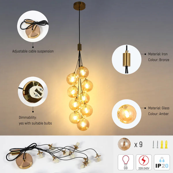 Balloon Cluster Pendant Light