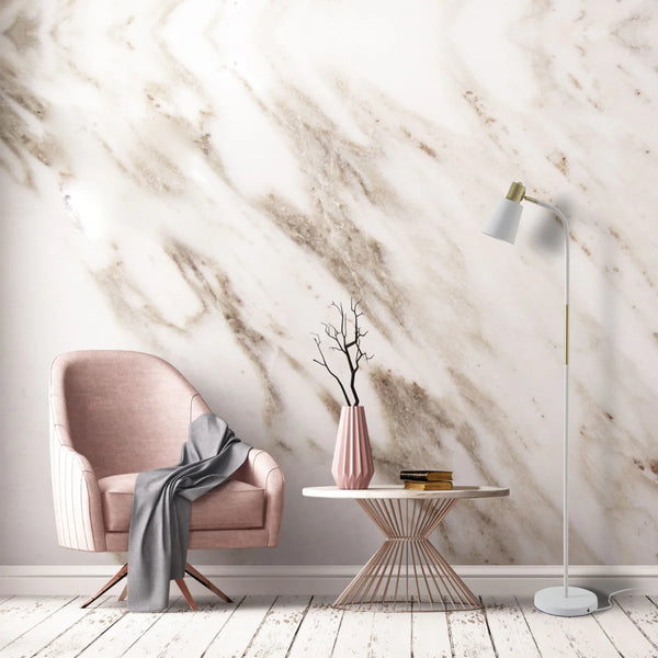 Bend Design Floor Lamp with Gold Accents - E27