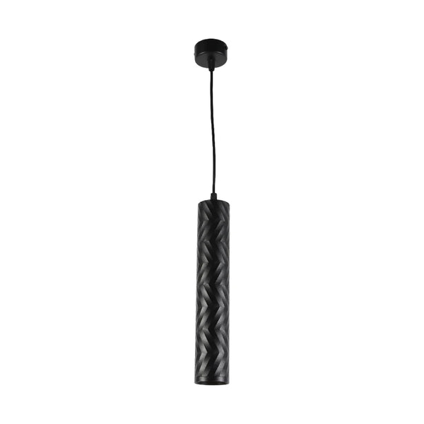 Black Cylinder Pendant Downlight GU10 Modern Minimalist