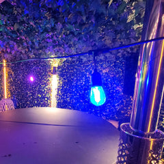 16 Pack Elite Festoon LED Spare Outdoor Multi-Colour / Festive Colour Light Bulbs