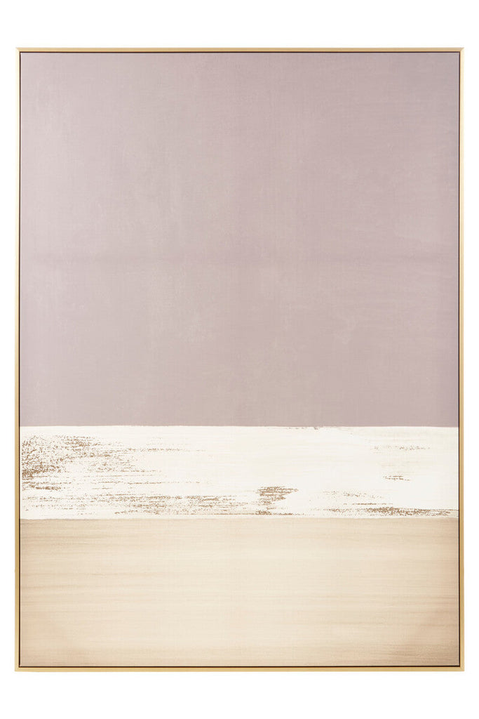 Astratto Canvas Gold and Grey Foil Wall Art