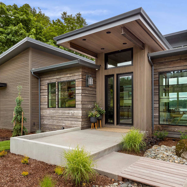 Cassian LED Outdoor Lantern Wall Light 8W 3000K Dark Grey