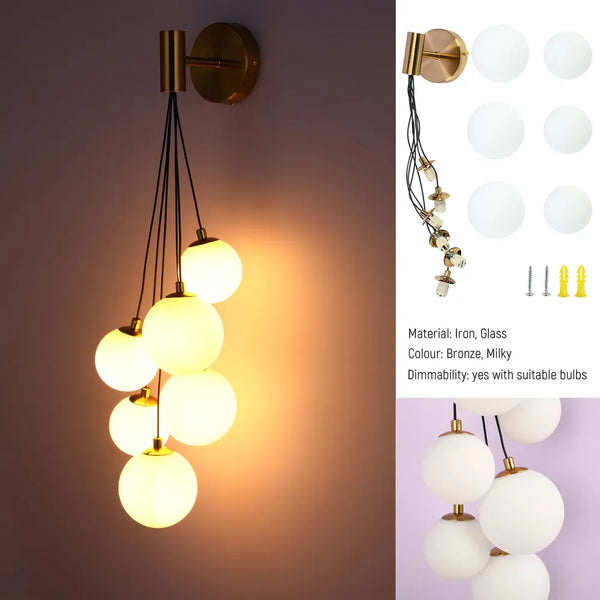 Celestial Cascade Wall Light