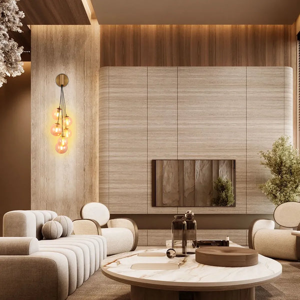 Celestial Cascade Wall Light