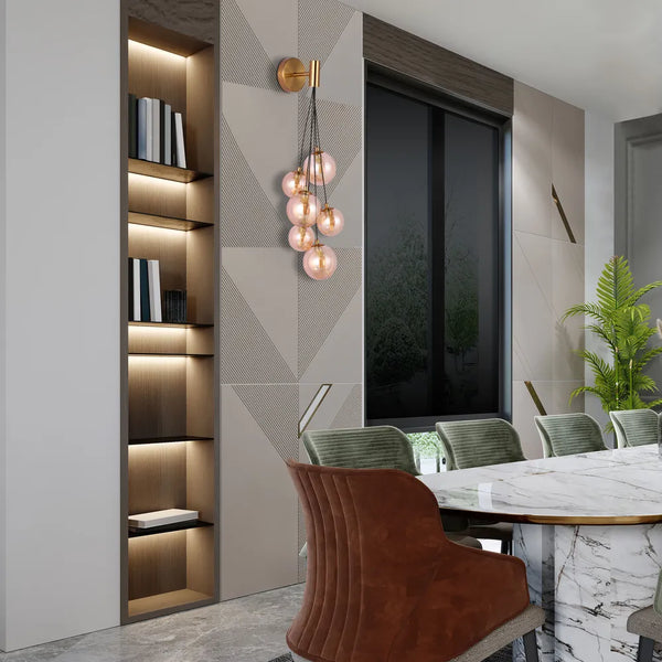 Celestial Cascade Wall Light