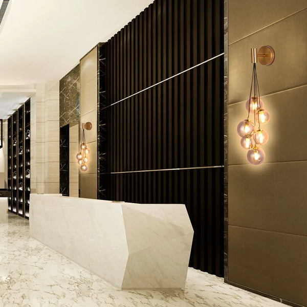 Celestial Cascade Wall Light