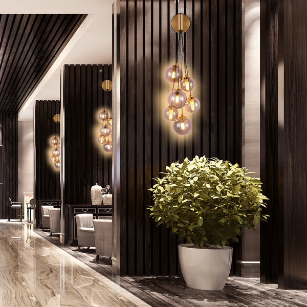 Celestial Cascade Wall Light