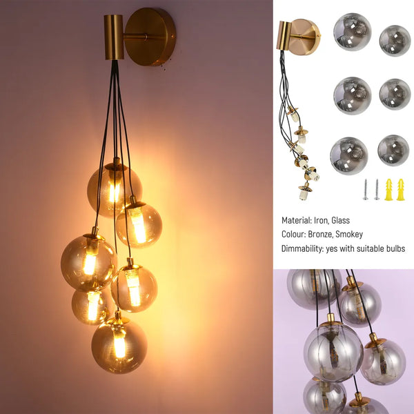 Celestial Cascade Wall Light