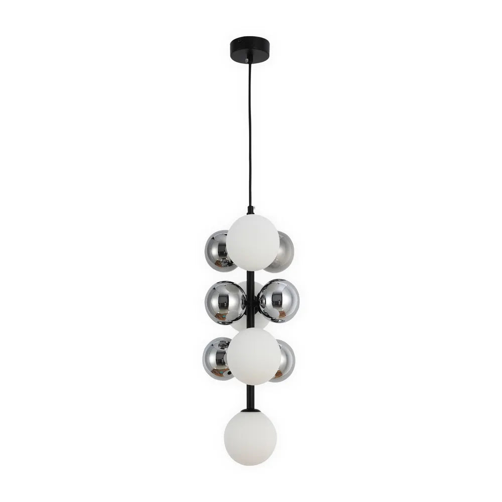Celestial Cluster Vertical and Horizontal Chandeliers