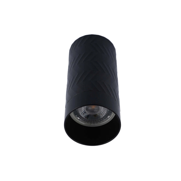 Chevron GU10 Downlight – 122mm Recessed Cylinder, Dimmable, 50W Max