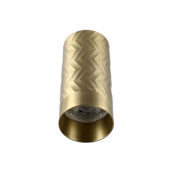 Chevron GU10 Downlight – 122mm Recessed Cylinder, Dimmable, 50W Max