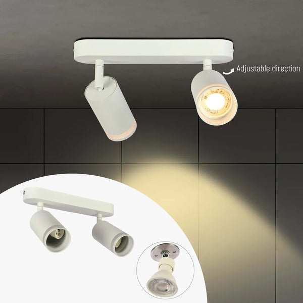 Circular Glow GU10 Spotlight Fixture